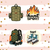 Pack x 4 stickers HuntSport