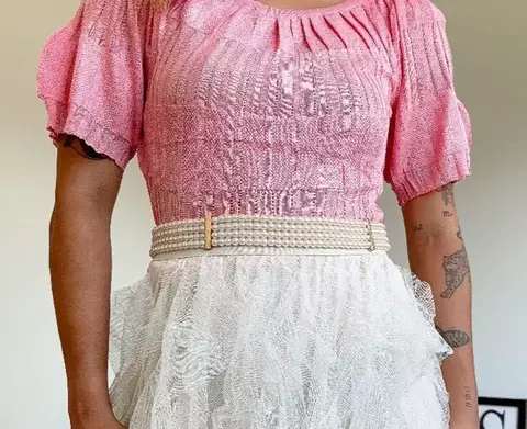 Cinto Elástico Pérolas - comprar online