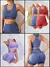 Conjunto Academia - Top e Short Modelador Levanta Bumbum Top Sports Bojo Removível Fitness na internet