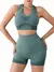 Conjunto Academia - Top e Short Modelador Levanta Bumbum Top Sports Bojo Removível Fitness - OutletZone10