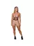 Conjunto Feminino Academia Suplex Poliamida Top e Short Com Elástico No Cós AVA Fitness - OutletZone10