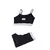 Conjunto Feminino Academia Suplex Poliamida Top e Short Com Elástico No Cós AVA Fitness na internet