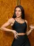 Imagem do Conjunto para academia Fitness Top alcinha com short saia