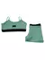 Conjunto Feminino Academia Suplex Poliamida Top e Short Com Elástico No Cós AVA Fitness - OutletZone10