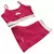 Conjunto Feminino Academia Suplex Poliamida Top e Short Com Elástico No Cós AVA Fitness