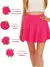 Short Saia Babado Cintura Alta Feminina Fitness Academia Suplex - OutletZone10