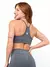 Imagem do Conjunto Fitness Top Alça e Short Legging Blackout Cós Alto Feminino Liso Básico Academia Zero Transparência - Roxo