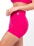 Conjunto Fitness Top Alça e Short Legging Blackout Cós Alto Feminino Liso Básico Academia Zero Transparência - Roxo - OutletZone10