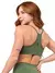 Conjunto Fitness Top Alça e Short Legging Blackout Cós Alto Feminino Liso Básico Academia Zero Transparência - Roxo - loja online