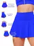 Short Saia Babado Cintura Alta Feminina Fitness Academia Suplex - OutletZone10