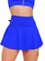Short Saia Babado Cintura Alta Feminina Fitness Academia Suplex - comprar online