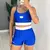 Conjunto Feminino Academia Suplex Poliamida Top e Short Com Elástico No Cós AVA Fitness - comprar online