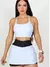Conjunto Fitness Short Saia + Top de Alça com Bojo - OutletZone10