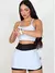 Imagem do Conjunto Fitness Short Saia + Top de Alça com Bojo