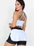 Conjunto Fitness Short Saia + Top de Alça com Bojo - loja online