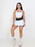 Conjunto Fitness Short Saia + Top de Alça com Bojo - comprar online