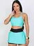 Conjunto Fitness Short Saia + Top de Alça com Bojo - OutletZone10