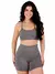 Kit 2 Conjunto Top Costa Nua, com Alça Cruzada e Short bermuda Basic Premium - loja online
