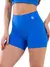 Conjunto Fitness Top Alça e Short Legging Blackout Cós Alto Feminino Liso Básico Academia Zero Transparência - Roxo - OutletZone10