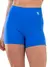 Conjunto Fitness Top Alça e Short Legging Blackout Cós Alto Feminino Liso Básico Academia Zero Transparência - Roxo