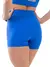 Conjunto Fitness Top Alça e Short Legging Blackout Cós Alto Feminino Liso Básico Academia Zero Transparência - Roxo - OutletZone10