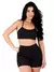 Kit 2 Conjunto Top Costa Nua, com Alça Cruzada e Short bermuda Basic Premium na internet