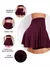 Short Saia Babado Cintura Alta Feminina Fitness Academia Suplex - OutletZone10