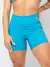 Conjunto Fitness Top Alça e Short Legging Blackout Cós Alto Feminino Liso Básico Academia Zero Transparência - Roxo