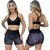 Conjunto Short e Top Fitness Academia Cós Alto Cores - comprar online