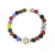 Pulseira Peace Feita com Pedras Naturais de Quartzo na internet