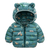 Jaqueta de inverno infantil aconchegante, agasalho quente para bebês, roupa infantil