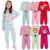 Kit Sortido 10 Peças de Roupas Feminino Infantil Inverno – 5 blusas casacos + - loja online