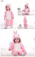 Macacão de animal do bebê recém-nascido, Kigurumi, Menino, Pijama Meninas, Ro