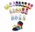 Meias infantil menino recem nascido RN MIP bebe bichinho kit com 7 pantufas - comprar online