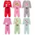 Kit Sortido 6 Peças de Roupas Feminino Infantil Inverno – 3 blusas casacos +