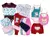 Conjunto Kit 15 Peças Enxoval Maternidade Bebê Body Mijão Calça Macacão Rou