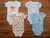 Conjunto Kit 15 Peças Enxoval Maternidade Bebê Body Mijão Calça Macacão Rou