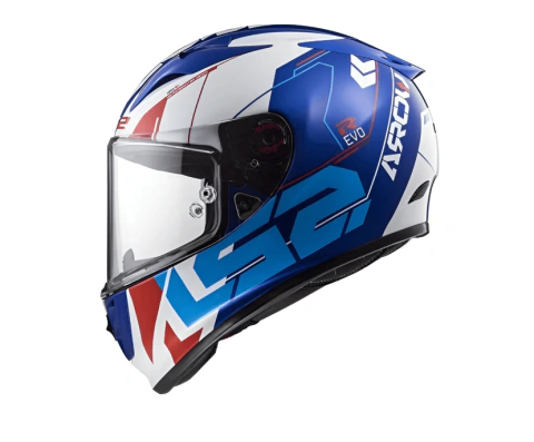 CASCO LS2 323 ARROW R EVO TEC WHI-BLU