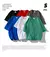 Novo verão masculino t camisa moda sólida básica solta hip hop manga curta ca - Dropify