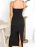 Sexy feminino vestido longo ruched sem mangas magro sólido verão festa volta s na internet