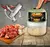 Mini Processador Triturador Elétrico 3 Laminas Moedor Alho Cebola Carne Vegetais Fruta Amendoim Recarregável USB 250ml na internet