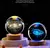 3d luzes de cristal lâmpada brilhante planetária galáxia luz da noite bola cristal luzes da noite luz cabeceira decoração casa presente natal - DROPLAGOS  SPA