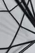 Lustre luminoso Pendente em Aramado Estilo Diamante Industrial na cor preta alta - loja online