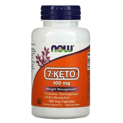 7-Keto DHEA 100mg Importado – 60 cáps Now Foods