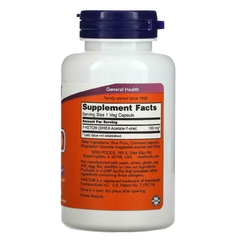 7-Keto DHEA 100mg Importado – 60 cáps Now Foods - comprar online