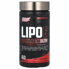 Lipo 6 Black Ultra Concentrado Importado 60 Cápsulas