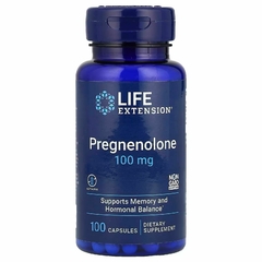 Pregnenolona 100mg Importada Life Extension - 100 Cápsulas