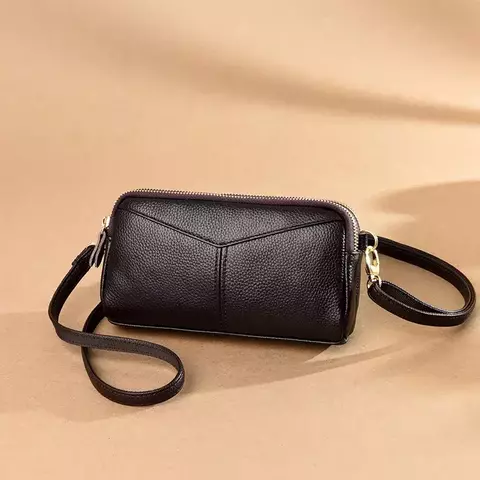 Bolsa Tiracolo Pequena em Couro Legítimo – Versátil e Atemporal - comprar online