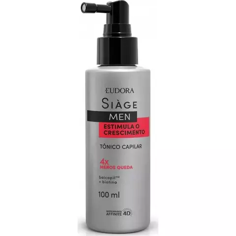 Eudora Tônico Capilar Siàge Men Estimula O Crescimento 100ml