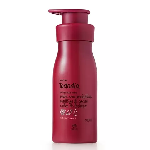 Tododia Creme Para O Corpo Cereja E Avelã 400Ml
